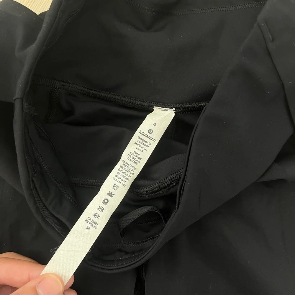 Lululemon Free to Speed High-Rise Tight 25" Black - Picture 8 of 10